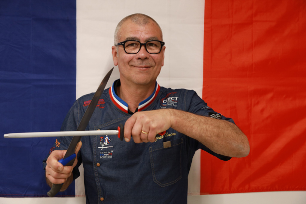 Joël Lucas, capitaine de l’équipe de France